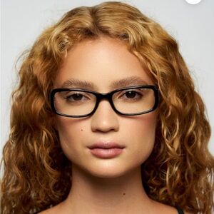 Elisa Johnson AVERY IN GLOSS BLACK blue light  LENS